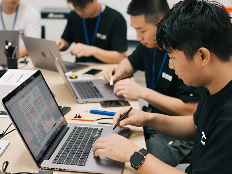 Процесс профессионального ремонта MacBook в сервисном центре НБР Сервис с использованием специализированного оборудования