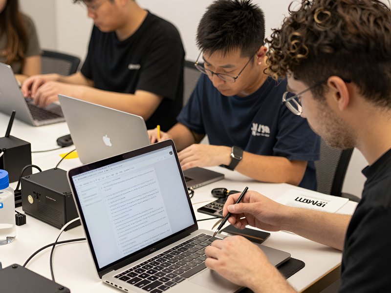 Процесс профессионального ремонта MacBook в сервисном центре НБР Сервис с использованием специализированного оборудования